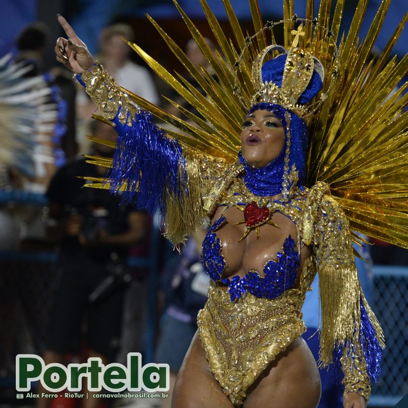 Desfile Portela no Carnaval 2025 do Rio de Janeiro