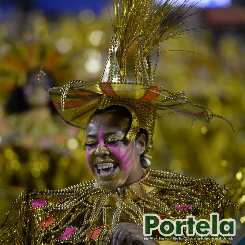 Desfile Portela no Carnaval 2025 do Rio de Janeiro