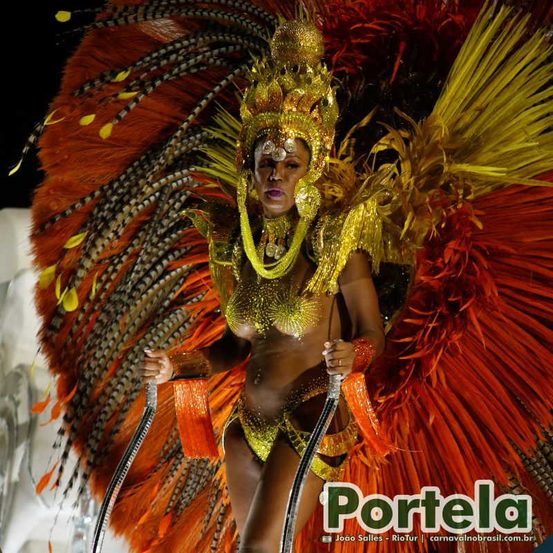 Desfile Portela no Carnaval 2025 do Rio de Janeiro