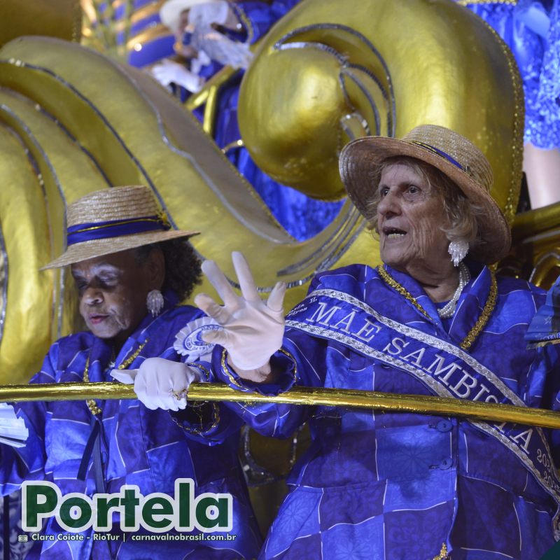 Desfile Portela no Carnaval 2025 do Rio de Janeiro