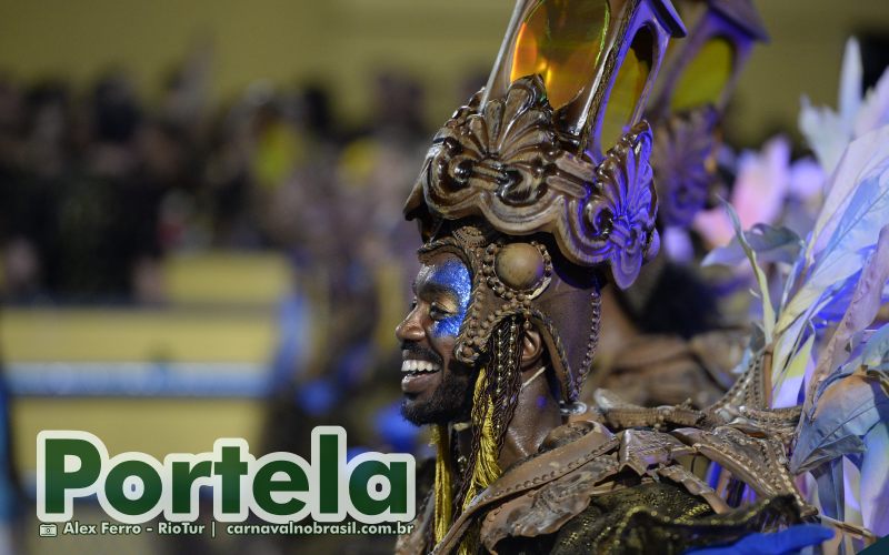 Desfile Portela no Carnaval 2025 do Rio de Janeiro