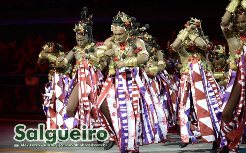 Desfile Acadêmicos do Salgueiro no Carnaval 2025 do Rio de Janeiro