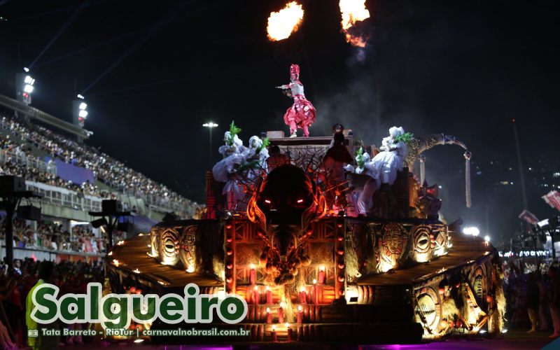 Desfile Acadêmicos do Salgueiro no Carnaval 2025 do Rio de Janeiro