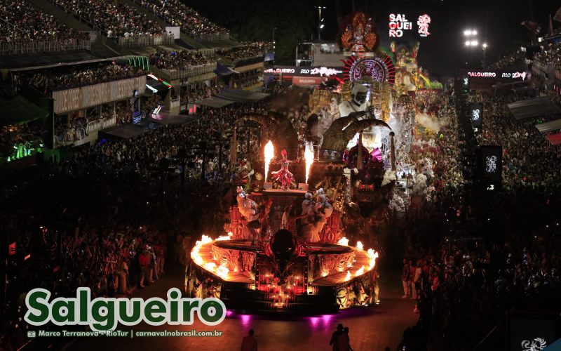 Desfile Acadêmicos do Salgueiro no Carnaval 2025 do Rio de Janeiro