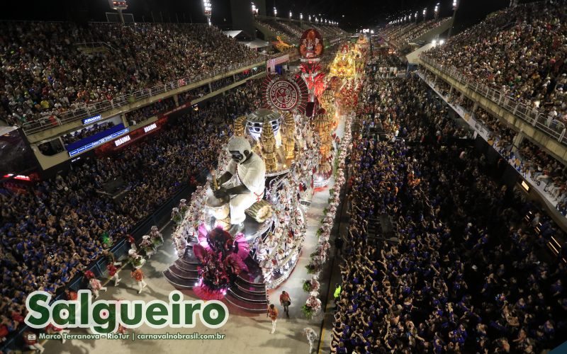 Desfile Acadêmicos do Salgueiro no Carnaval 2025 do Rio de Janeiro