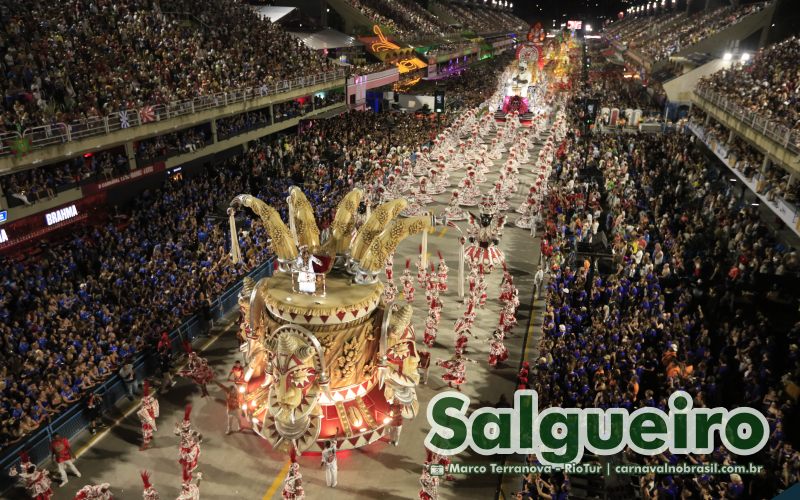 Desfile Acadêmicos do Salgueiro no Carnaval 2025 do Rio de Janeiro