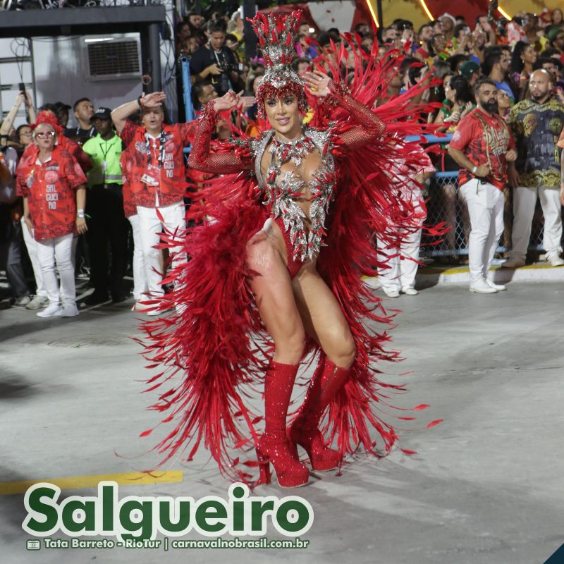 Desfile Acadêmicos do Salgueiro no Carnaval 2025 do Rio de Janeiro