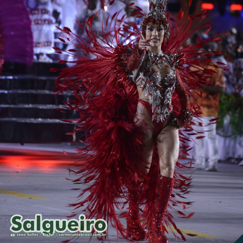 Desfile Acadêmicos do Salgueiro no Carnaval 2025 do Rio de Janeiro