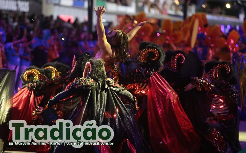 Desfile Tradição no Carnaval 2025 no Rio de Janeiro - carnavalnobrasil.com.br