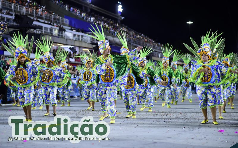 Desfile Tradição no Carnaval 2025 no Rio de Janeiro - carnavalnobrasil.com.br