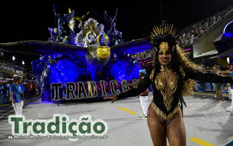 Desfile Tradição no Carnaval 2025 no Rio de Janeiro - carnavalnobrasil.com.br