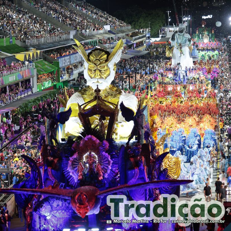 Desfile Tradição no Carnaval 2025 no Rio de Janeiro - carnavalnobrasil.com.br