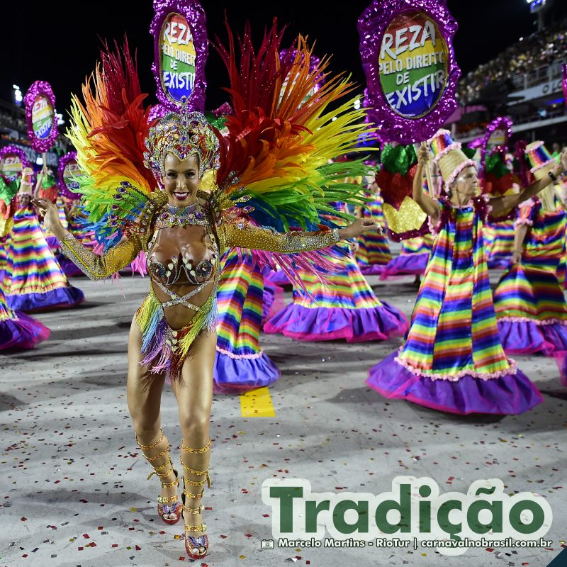 Desfile Tradição no Carnaval 2025 no Rio de Janeiro - carnavalnobrasil.com.br