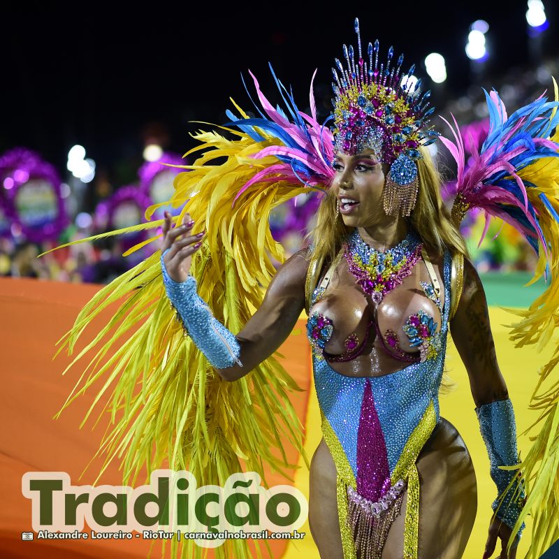 Desfile Tradição no Carnaval 2025 no Rio de Janeiro - carnavalnobrasil.com.br