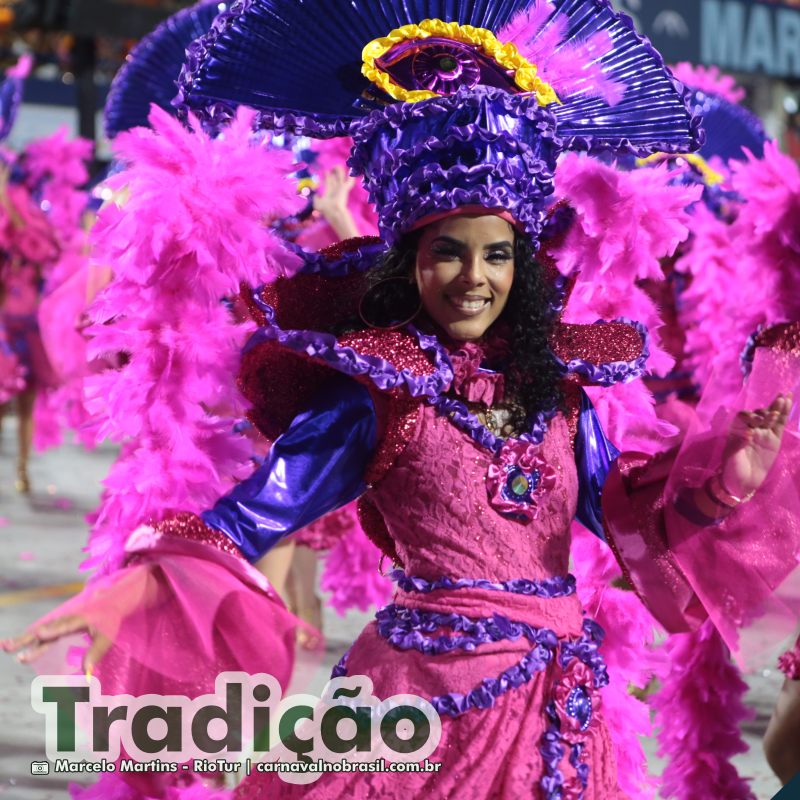 Desfile Tradição no Carnaval 2025 no Rio de Janeiro - carnavalnobrasil.com.br