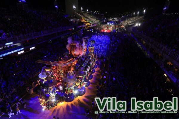 Desfile Vila Isabel no Carnaval 2025 do Rio de Janeiro