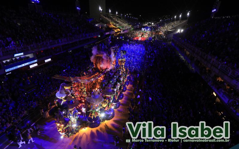 Desfile Vila Isabel no Carnaval 2025 do Rio de Janeiro