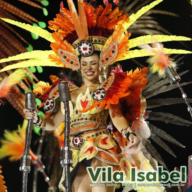 Desfile Vila Isabel no Carnaval 2025 do Rio de Janeiro