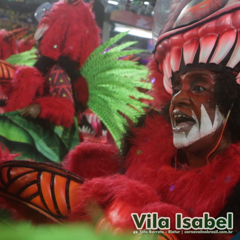 Desfile Vila Isabel no Carnaval 2025 do Rio de Janeiro