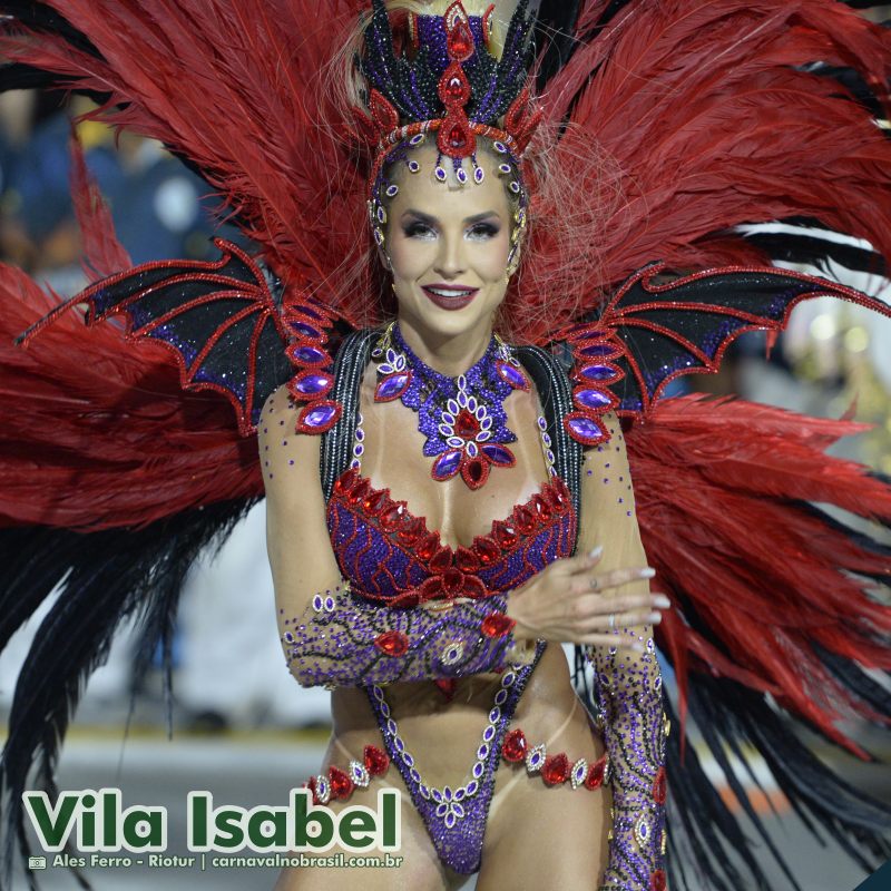 Desfile Vila Isabel no Carnaval 2025 do Rio de Janeiro