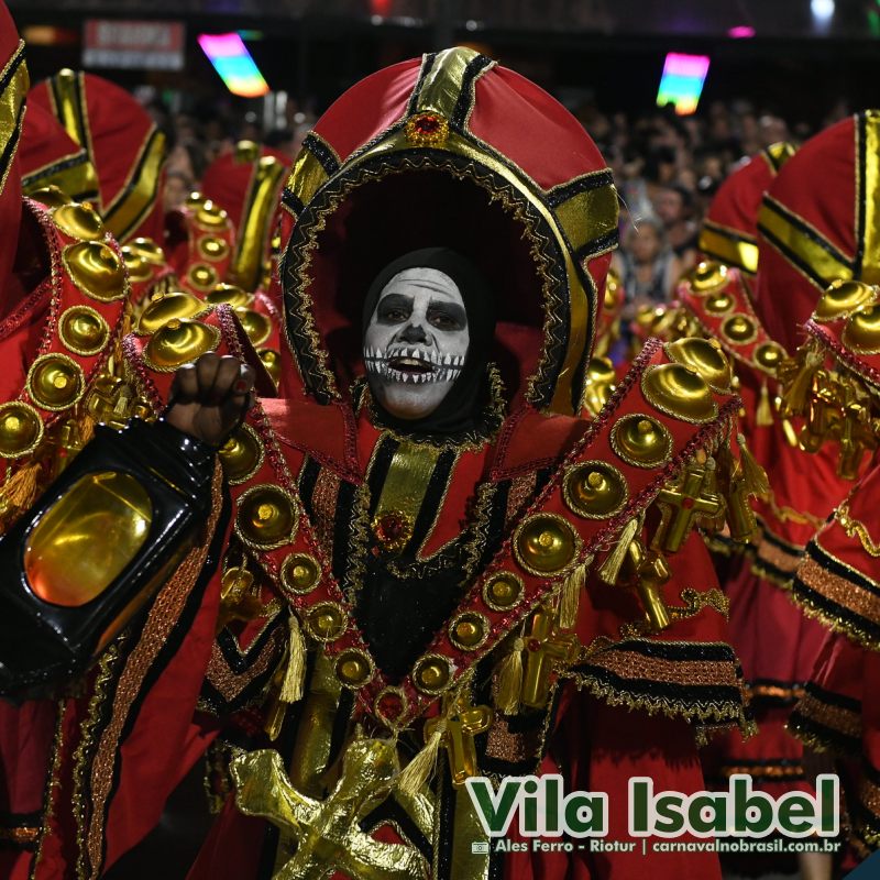 Desfile Vila Isabel no Carnaval 2025 do Rio de Janeiro