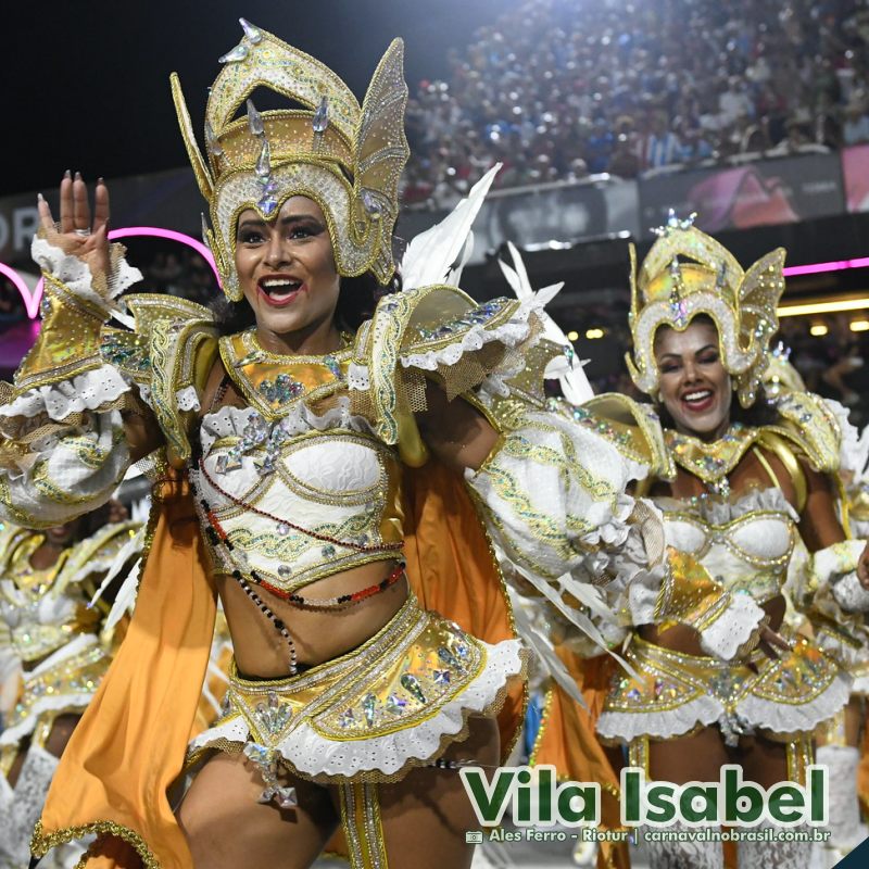 Desfile Vila Isabel no Carnaval 2025 do Rio de Janeiro