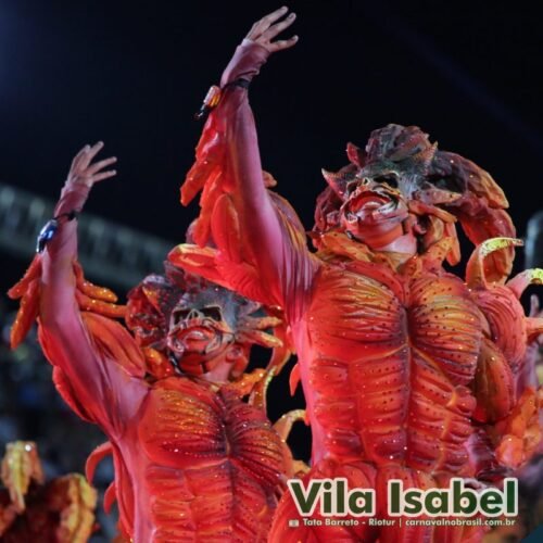 Desfile Vila Isabel no Carnaval 2025 do Rio de Janeiro