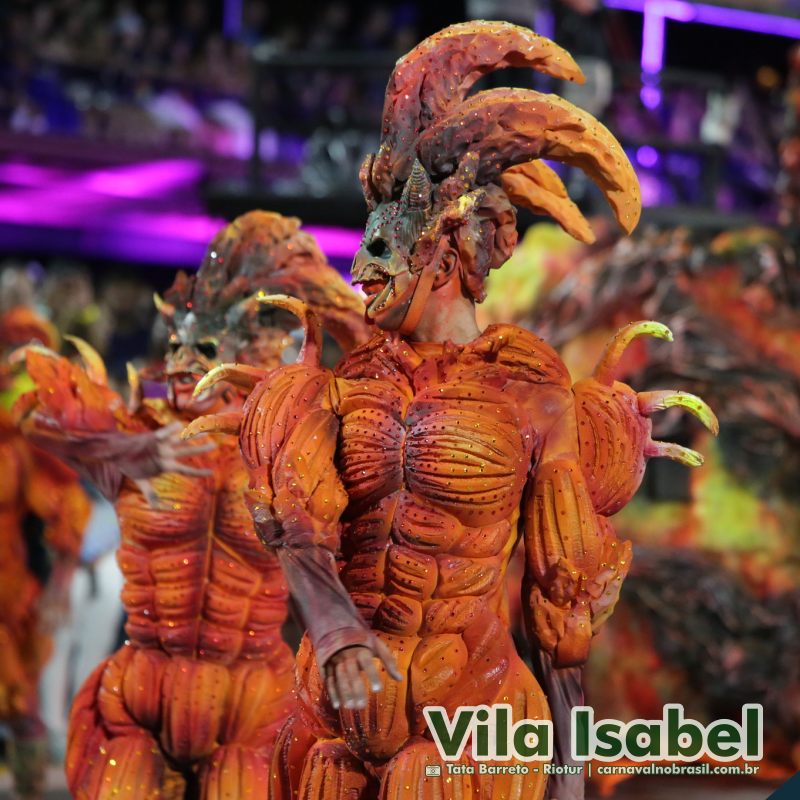 Desfile Vila Isabel no Carnaval 2025 do Rio de Janeiro