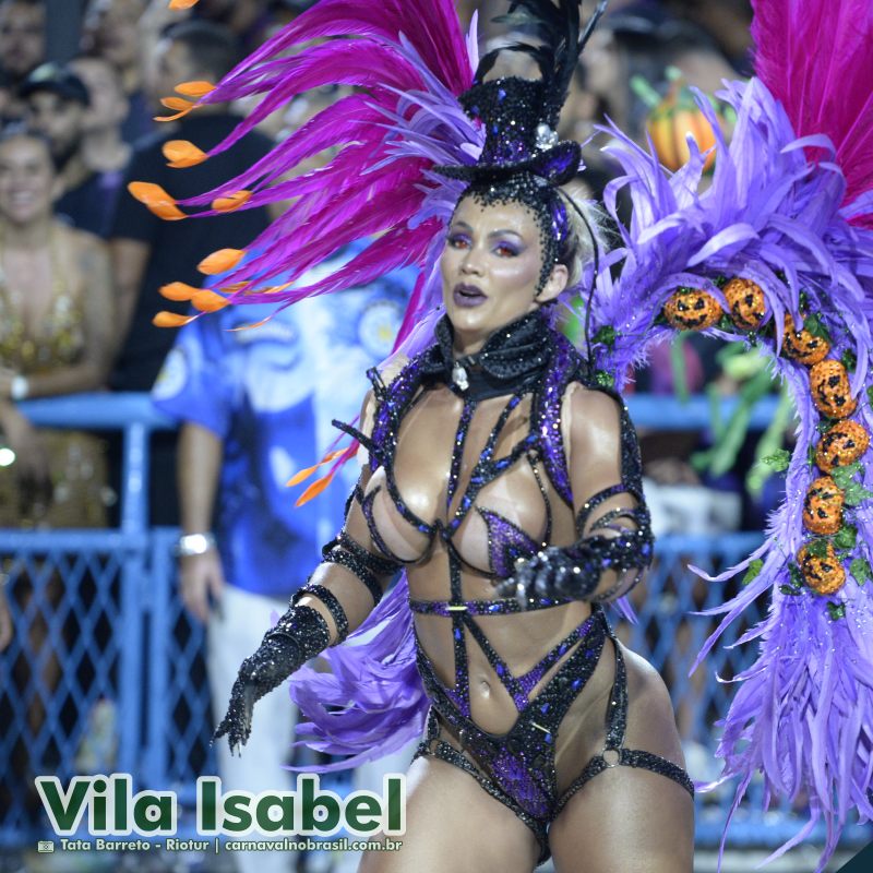 Desfile Vila Isabel no Carnaval 2025 do Rio de Janeiro