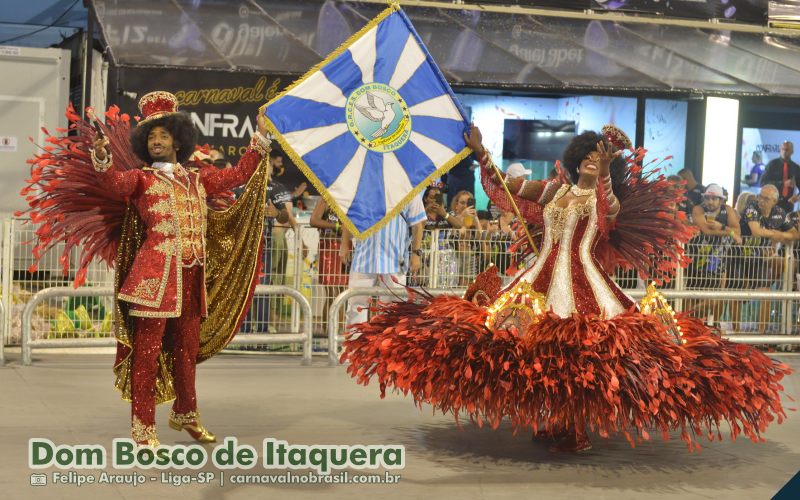 Desfile Dom Bosco de Itaquera no Carnaval 2025 de São Paulo