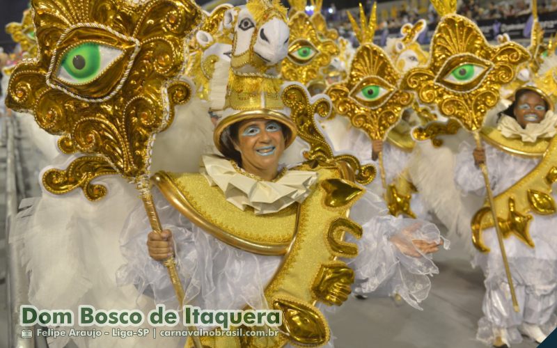 Desfile Dom Bosco de Itaquera no Carnaval 2025 de São Paulo