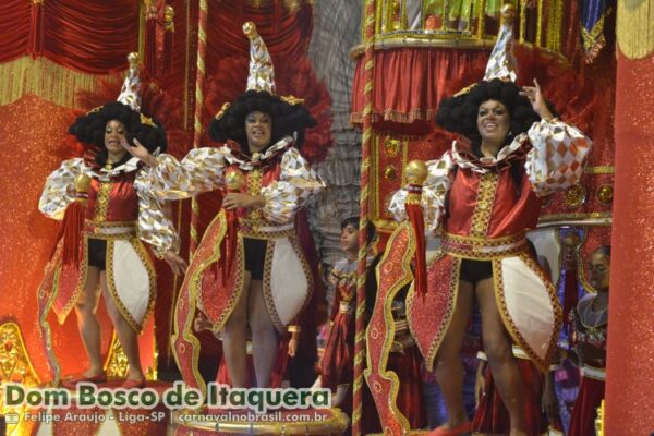 Desfile Dom Bosco de Itaquera no Carnaval 2025 de São Paulo