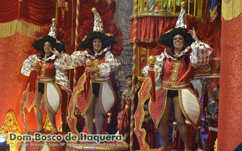 Desfile Dom Bosco de Itaquera no Carnaval 2025 de São Paulo