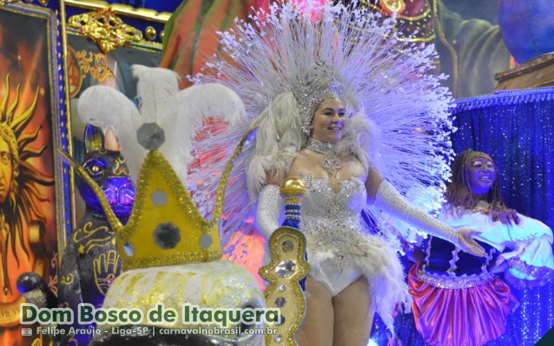 Desfile Dom Bosco de Itaquera no Carnaval 2025 de São Paulo