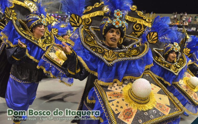 Desfile Dom Bosco de Itaquera no Carnaval 2025 de São Paulo