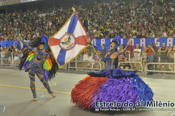 Desfile Estrela do 3º Milênio no Carnaval 2025 de São Paulo Desfile Estrela do 3º Milênio no Carnaval 2025 de São Paulo