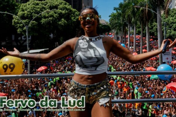 Fotos bloco Fervo da Lud no Carnaval de Rua 2025 no Rio de Janeiro