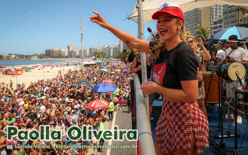 Fotos Bloco Clube do Paolla Oliveira no Bloco Clube do Samba no Carnaval de Rua do Rio de Janeiro