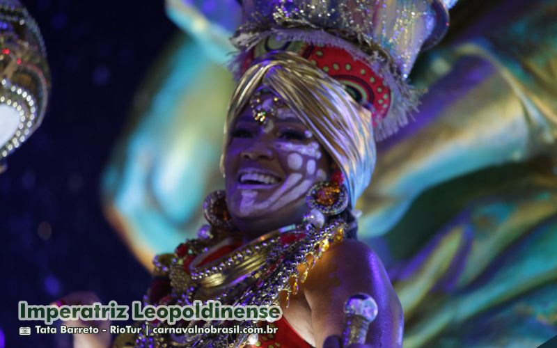 Desfile Imperatriz Leopoldinense no Carnaval 2025 do Rio de Janeiro