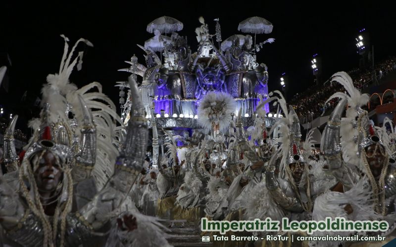 Desfile Imperatriz Leopoldinense no Carnaval 2025 do Rio de Janeiro