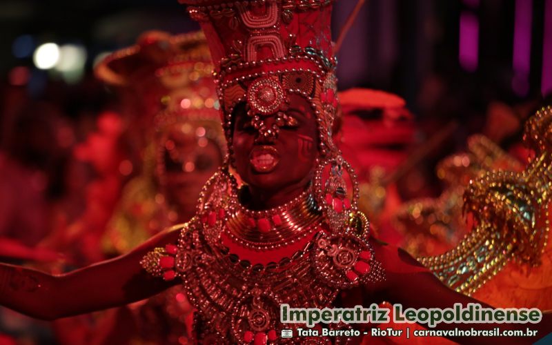 Desfile Imperatriz Leopoldinense no Carnaval 2025 do Rio de Janeiro