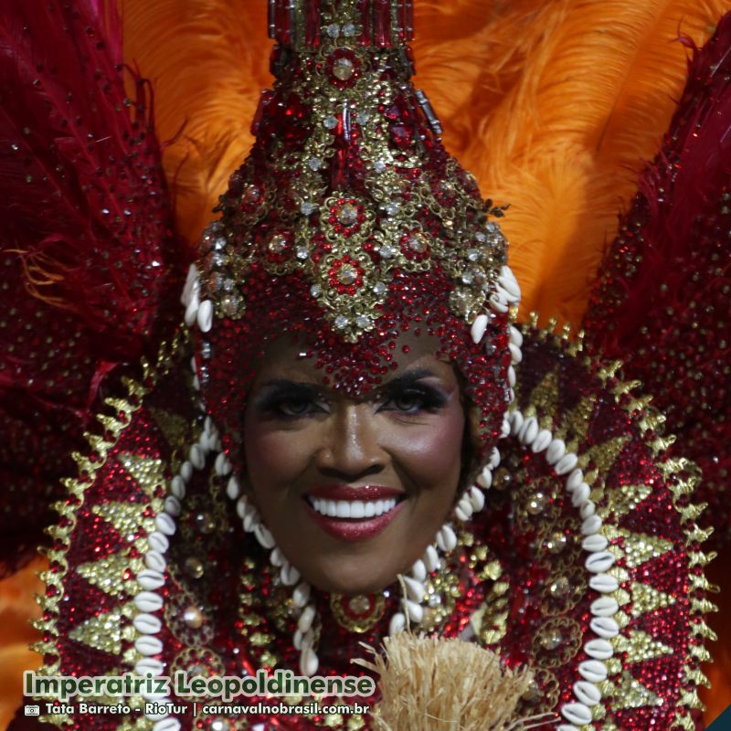 Desfile Imperatriz Leopoldinense no Carnaval 2025 do Rio de Janeiro