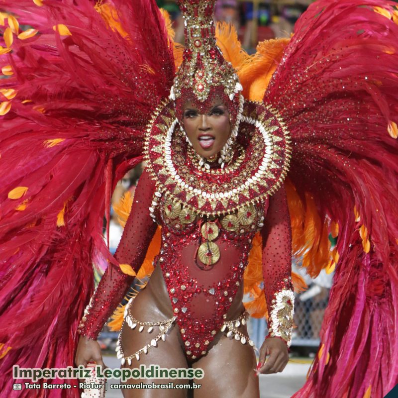 Desfile Imperatriz Leopoldinense no Carnaval 2025 do Rio de Janeiro