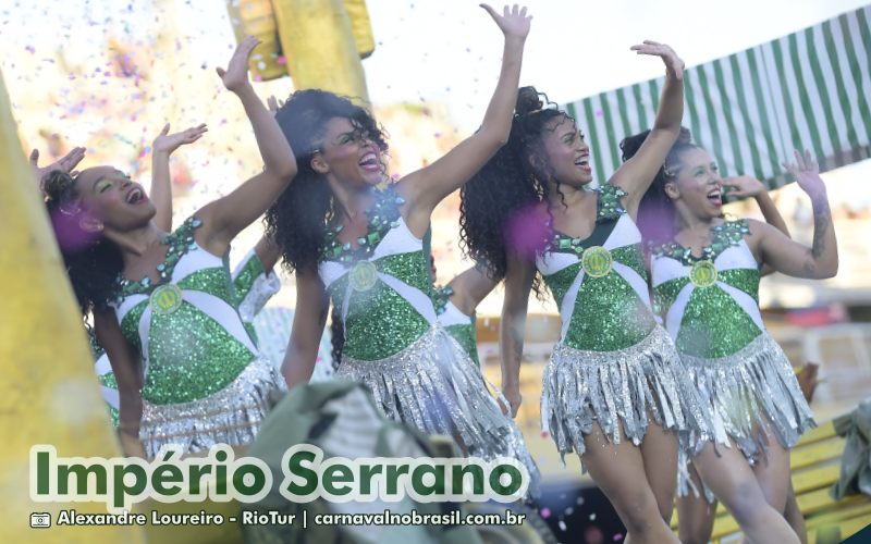 Desfile Império Serrano no Carnaval 2025 do Rio de Janeiro - carnavalnobrasil.com.br