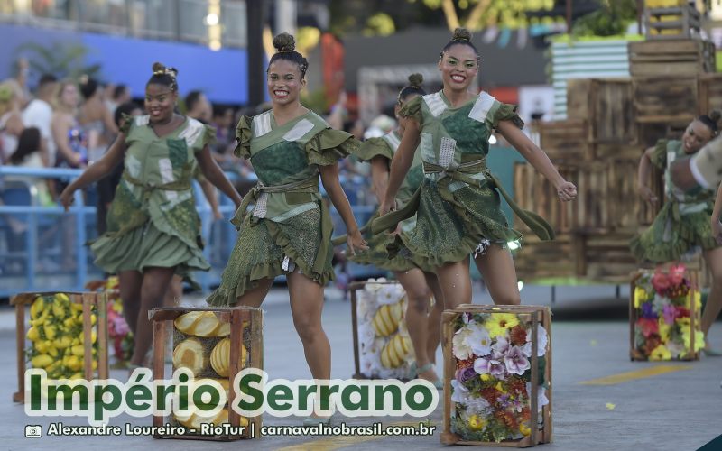 Desfile Império Serrano no Carnaval 2025 do Rio de Janeiro - carnavalnobrasil.com.br