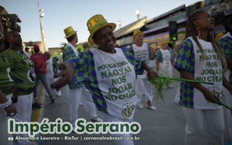 Desfile Império Serrano no Carnaval 2025 do Rio de Janeiro - carnavalnobrasil.com.br