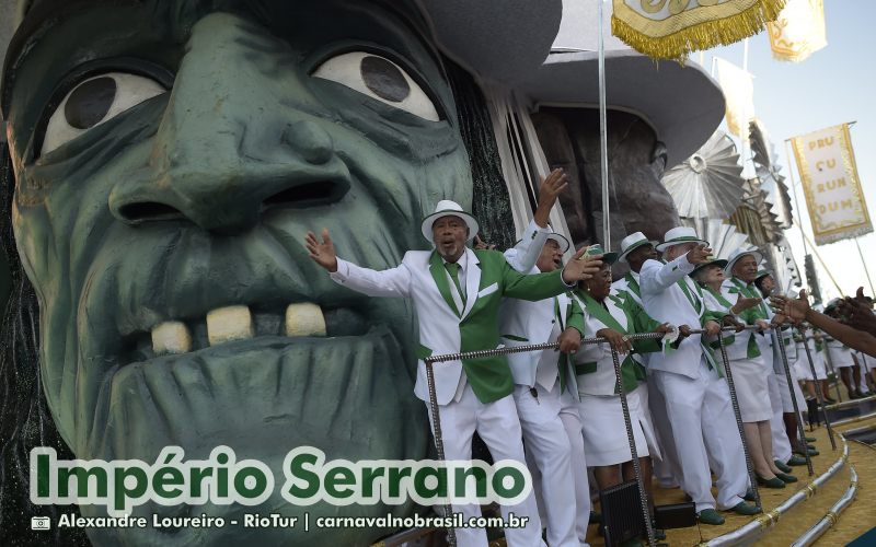 Desfile Império Serrano no Carnaval 2025 do Rio de Janeiro - carnavalnobrasil.com.br