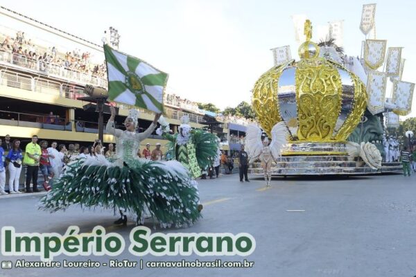 Desfile Império Serrano no Carnaval 2025 do Rio de Janeiro - carnavalnobrasil.com.br