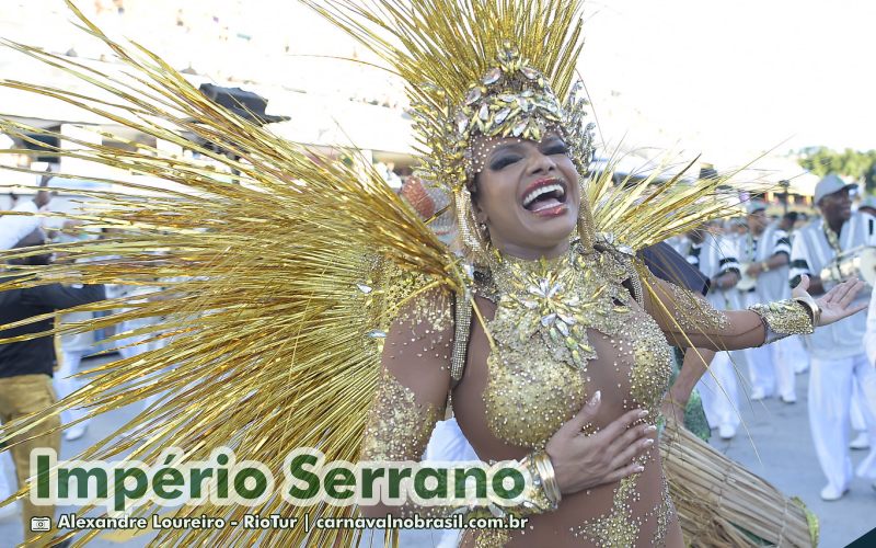 Desfile Império Serrano no Carnaval 2025 do Rio de Janeiro - carnavalnobrasil.com.br