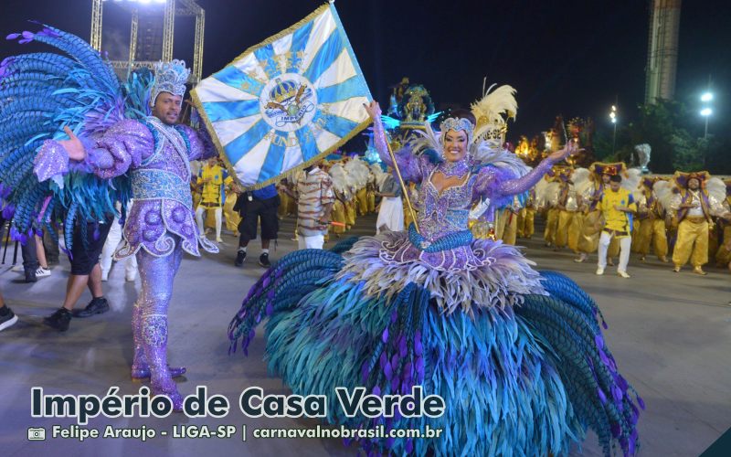 Desfile Império de Casa Verde no Carnaval 2025 de São Paulo